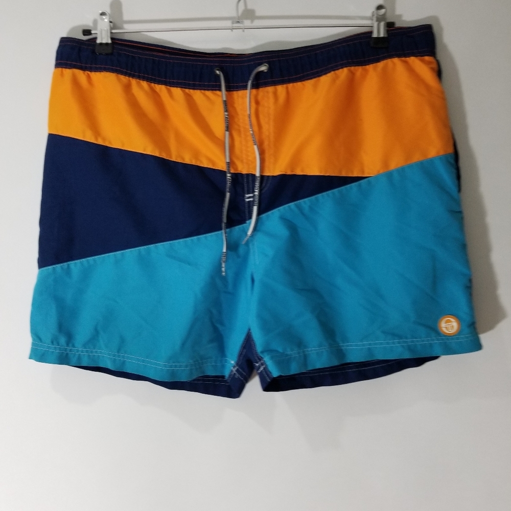 Sergio Tacchini Beachwear Above Knee Trunks 2XL